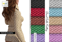 Braid Cable Knitting Kit 10 Seamless Textures NM