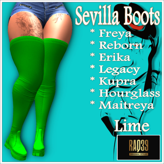[R39] Sevilla Boots-Lime