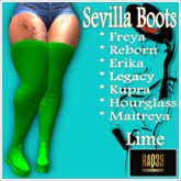 [R39] Sevilla Boots-Lime