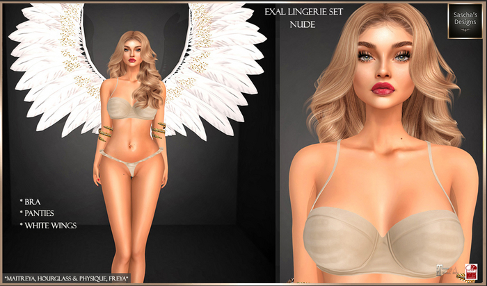 SAS - Exal Nude Lingerie (MB)  