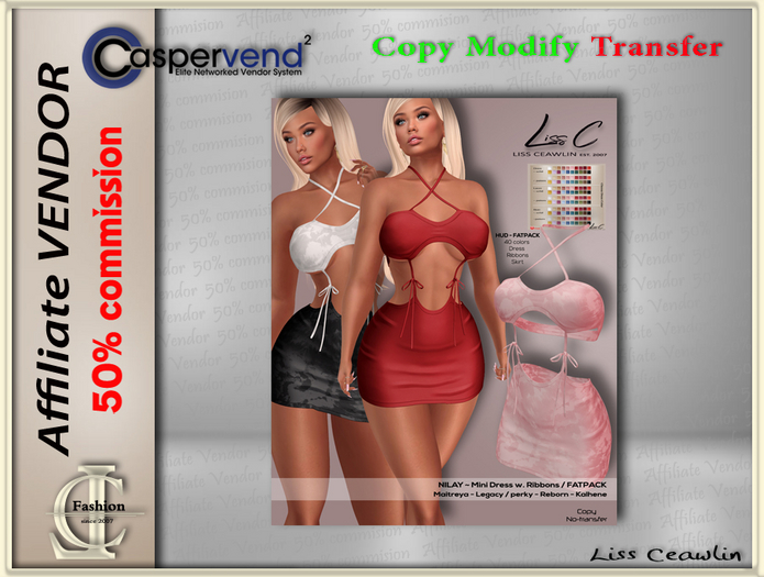 LC Affiliate Vendor - Nilsay Dress [8 vendors]