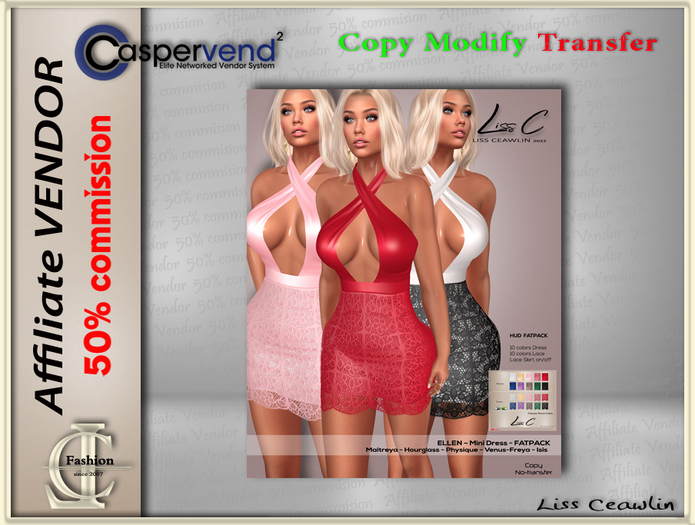 LC Affiliate Vendor - Ellen Dress [11 vendors]