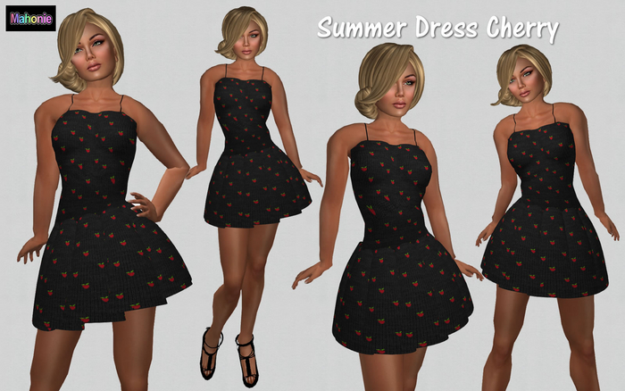 Summer Dress Cherry (Mahonie Shop)