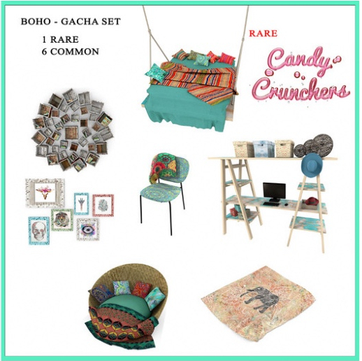Candy Crunchers - Boho Rug