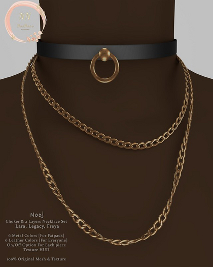 NaaNaa's Nooj Set Silver