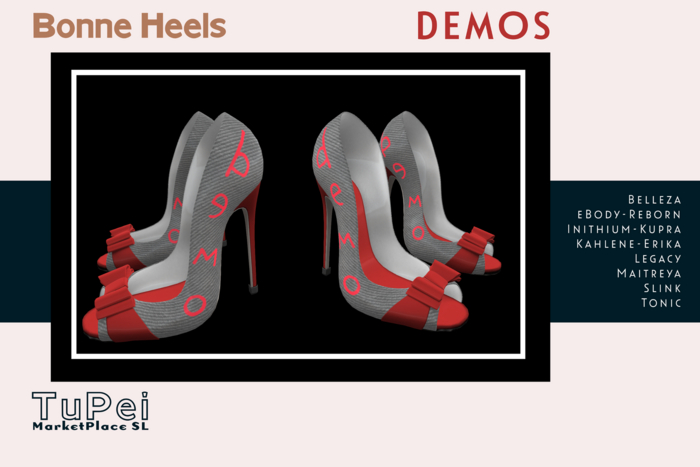 TuPei  Bonne Heels - DEMOS