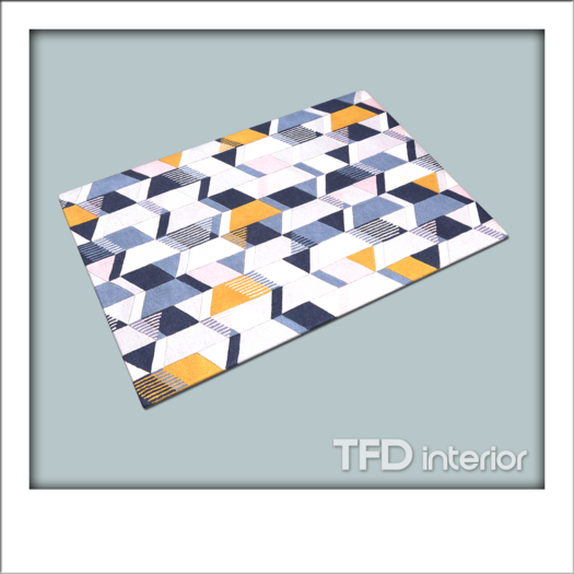 [TFD] interior - Wool Rug New Art Deco