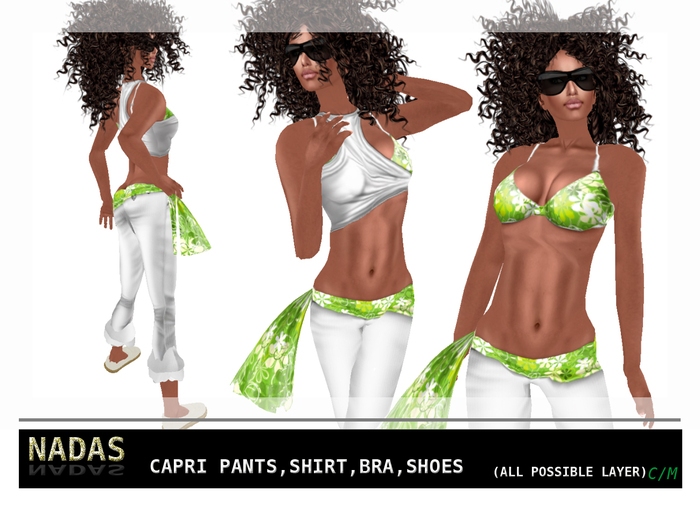 NADAS*SPRING/SUMMER FULL OUTFIT 01 GREEN