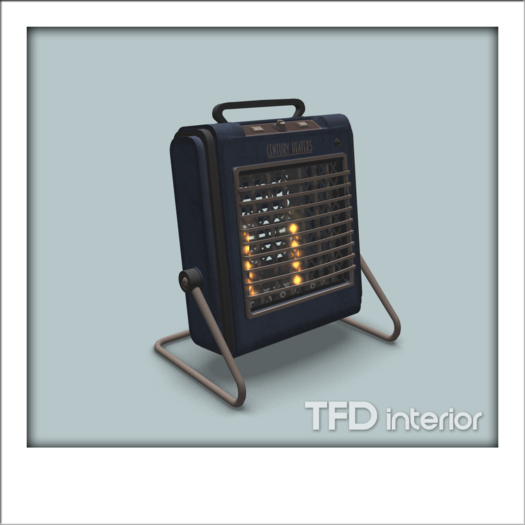 [TFD] interior - Vintage Space Heater