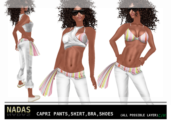 NADAS*SPRING/SUMMER FULL OUTFIT 01 STRIPES