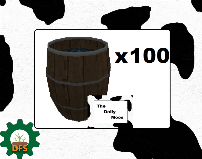 100 Water Barrel (Boxed)