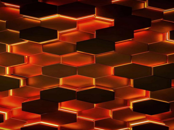 Hexagon Inferno Texture