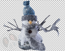 590 - Winter - Christmas - Cute Snowman - Garden - Home - Land Decoration