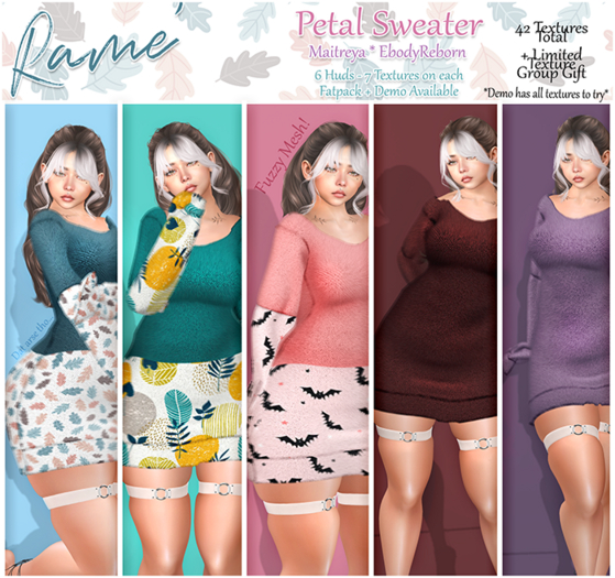 Rame' - Petal Sweater  - FATPACK