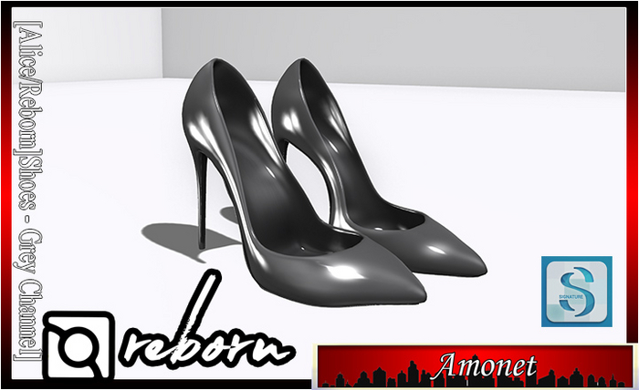 [Alice/Reborn]Shoes - Grey Channel 