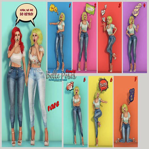 BellePoses - Comics RARE