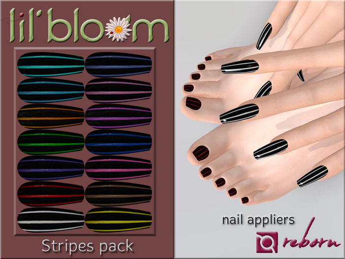 {LB} eBODY - REBORN nail HUD::Stripes