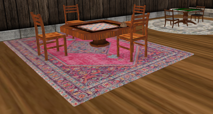Estera Vintage-Style Pink Area Rug {mesh-resizer}