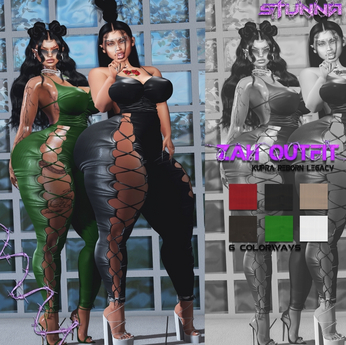 Second Life Marketplace - STUNNA // Zah Outfit [ Nude ]