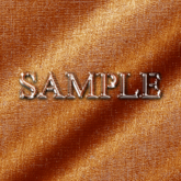 Zoy Texture [ Silk Cotton 03 ] Orange