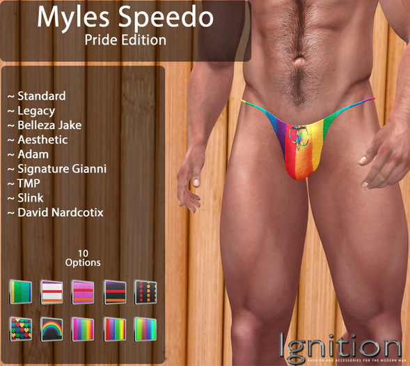 Ignition Pride Myles Speedo