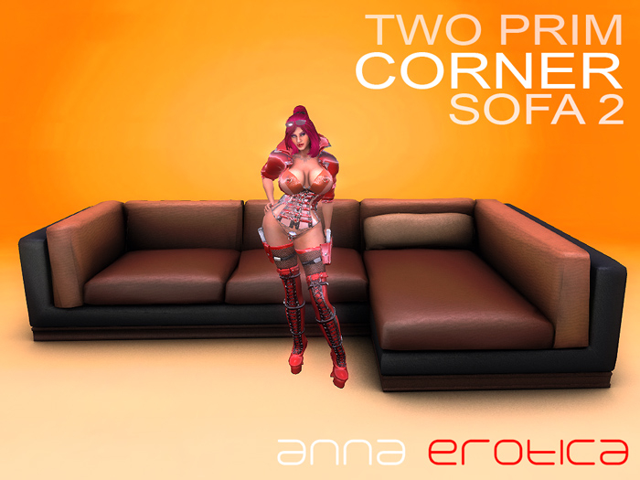 Anna Erotica - TWO Prim Corner Sofa 2