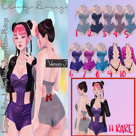 11. Cherry Bunny~ Venom J - Maitreya RARE