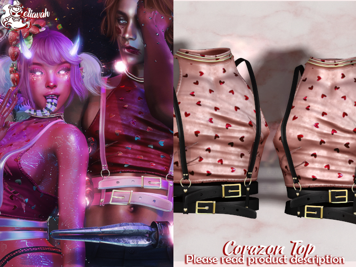 Eliavah ~ Corazon Top [ROSEGOLD 2]