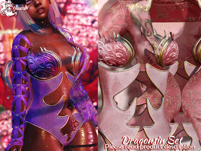 Eliavah ~ Dragonsin Set [ROSEGOLD]