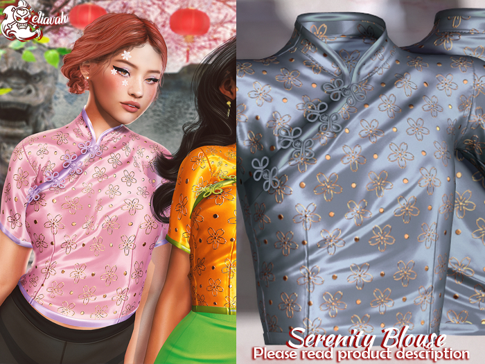 Eliavah ~ Serenity Blouse [ICE]