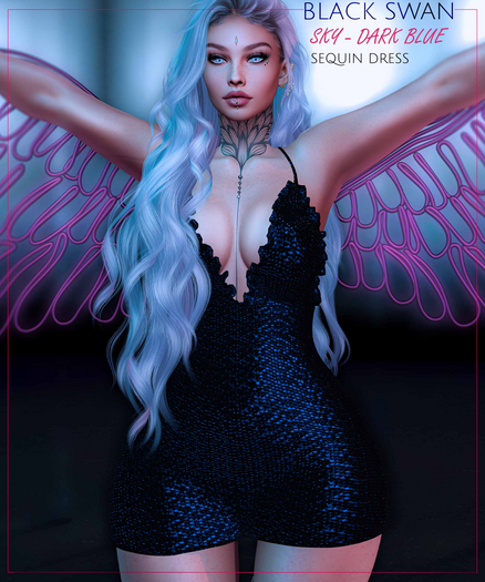 ! Black Swan ! Sky dress - DEMO
