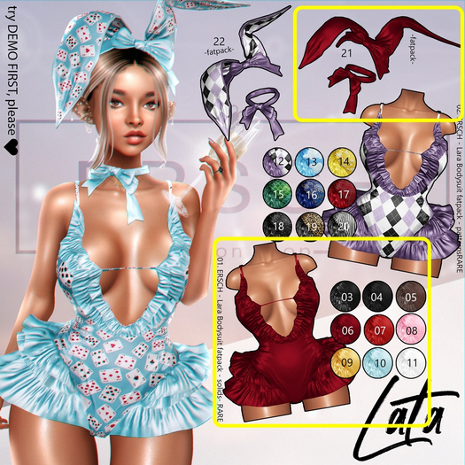 ERSCH - Lata solid MOUNDS Rares Set