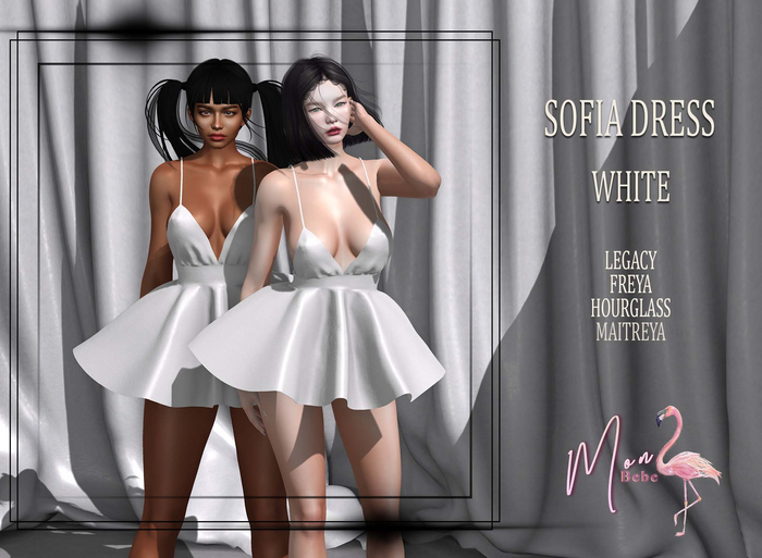 Mon Bebe - Sofia Dress - White