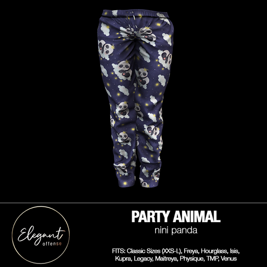 Elegant Offense: Party Animal Pants Nini Panda {add me}