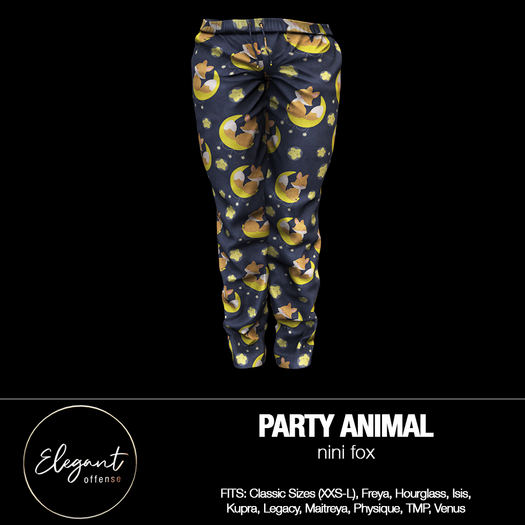 Elegant Offense: Party Animal Pants Nini Fox {add me}