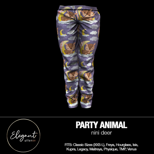 Elegant Offense: Party Animal Pants Nini Deer {add me}