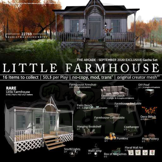 22769 - Farmhouse Coffeetable - COMMON