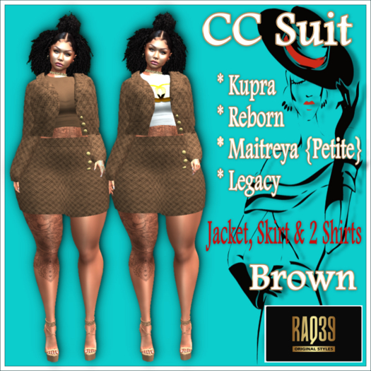 [R39] CC Suit-Brown