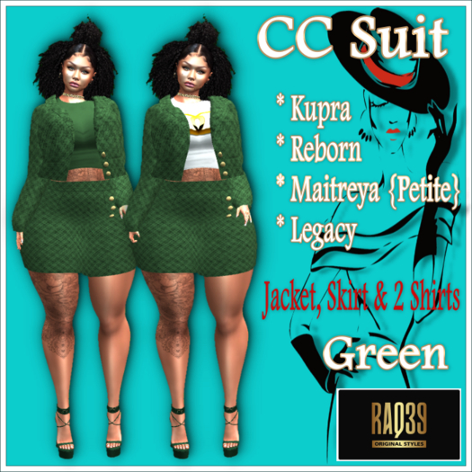 [R39] CC Suit-Green