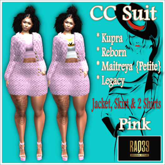 [R39] CC Suit-Pink