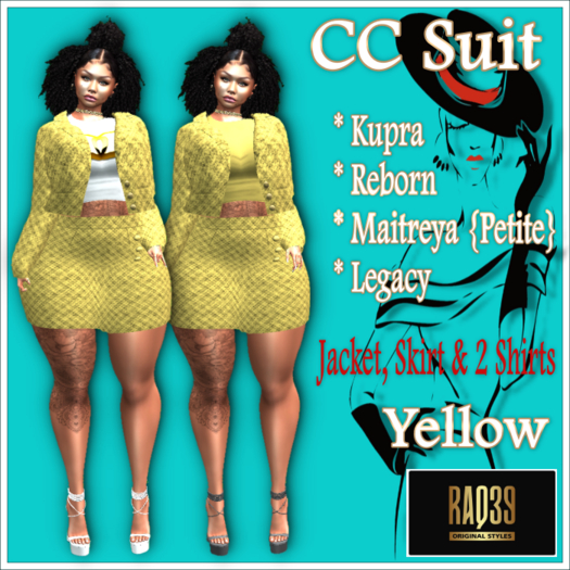 [R39] CC Suit-Yellow