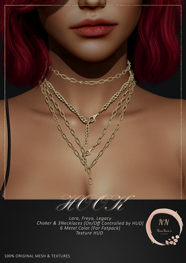 NaaNaa's Hook Necklace Set Fatpack