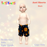 Tutti Frutti - Axel shorts - BLACK