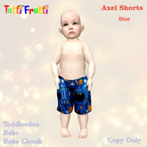Tutti Frutti - Axel shorts - BLUE