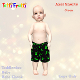Tutti Frutti - Axel shorts - GREEN