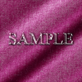 Zoy Texture [ Silk Cotton 03 ] Pink