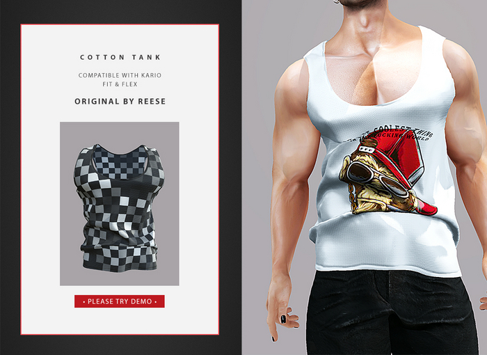 <Agnes> TANK - KARIO FIT-FLEX -CHEESY