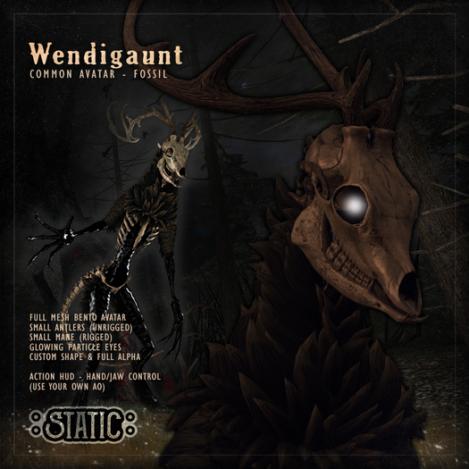 ::Static:: Wendigaunt Avatar - 04 {Fossil}