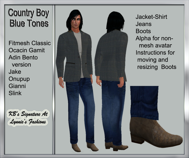 COUNTRY BOY IN BLACK UNPACK