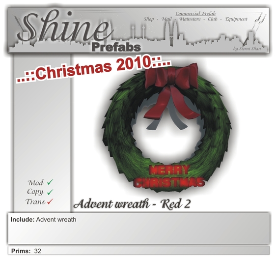 ..::Christmas 2010::.. Advent wreath - Red 2